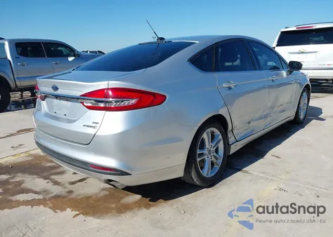 2018 Ford Fusion Hybrid Se z USA, uszkodzony, nr VIN 3FA6P0LU9JR103557